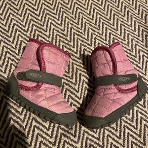 Keen Pink Boots size 18 months